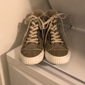 Blowfish Babel Canvas Knit Sneakers 9.5